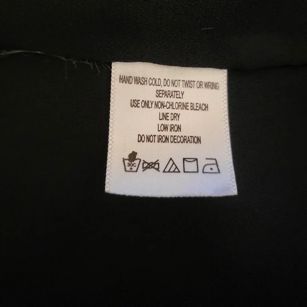 DENIM 24/7 Black midi Dress size 16W - Picture 9 of 10